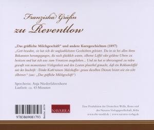 \"Das gräfliche Milchgeschäft\" & andere Kurzgeschichten (1897), 1 Audio-CD