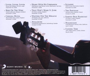 Songs From The Road, 1 Audio-CD