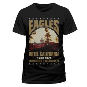 Hotel California Tour (T-Shirt,Schwarz,Größe L)