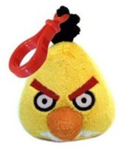 Yellow Clipon (Angry Birds) Schlüsselanhänger