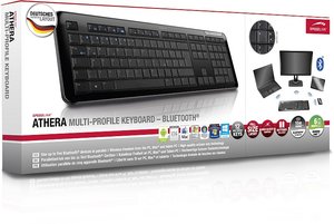 ATHERA Multi-Profile Keyboard - Bluetooth, schwarz