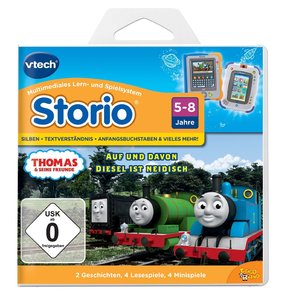 VTech 80-282704 - Lernspiel Thomas und seine Freunde (Storio, Storio 2, Storio 3S)