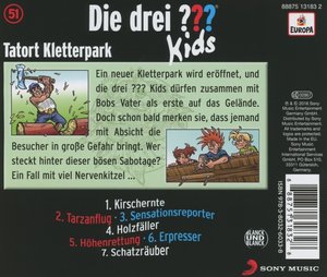 Die drei ??? kids 51 - Tatort Kletterpark