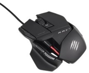 Mad Catz R.A.T. 3 Gaming Mouse für PC und Mac, weiss