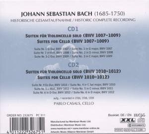 Cello-Suiten. Cello-Suites, 2 Audio-CDs