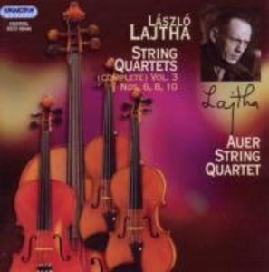 Auer String Quartet: Sämtliche Streichquartette Vol.3
