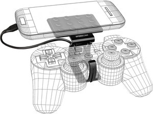 TRACE Smartphone Clip, schwarz