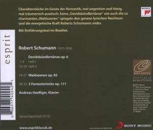 Haefliger, A: Esprit/Davidsbündlertänze,Waldszenen,Fantasie
