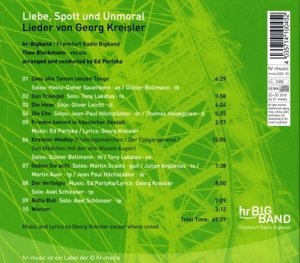 hr-Bigband: Liebe,Spott Und Unmoral-Lieder Von Georg Kreisle