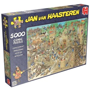 Jumbo 17223 - Jan van Haasteren: Mittelalter, Puzzle 5000 Teile