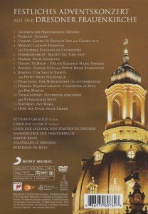 Festliches Adventskonzert aus der Dresdner Frauenkirche, 1 DVD