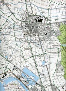 Topographische Freizeitkarte Hessen (1 : 20.000) - Südliches Ried