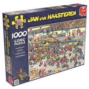 Jumbo 02046 - Jan van Haasteren: Motorradrennen