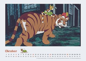 Pettersson & Findus 2025 - Von Sven Nordqvist - Wandkalender für Kinder - Querformat 42 x 29,7 cm