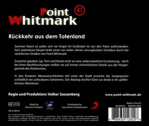 Point Whitmark 41 - Rückkehr aus dem Totenland
