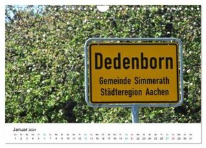 Lebenswertes Dedenborn (Wandkalender 2024 DIN A4 quer), CALVENDO Monatskalender