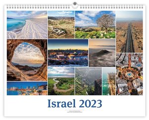Israel 2023 - White Version Wandkalender