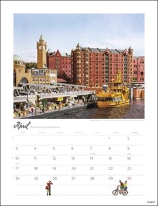 Miniatur Wunderland Kalender 2023. Beeindruckender Wandkalender mit 12 faszinierenden Fotografien des Hamburger Miniatur Museums. Eiland-Kalender 2023. 30x39 cm. Hochformat.