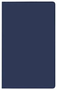 Taschenkalender Modus geheftet PVC blau 2025