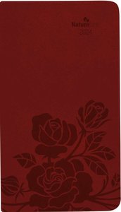 Taschenkalender Nature Line Flower 2024 - Taschen-Kalender 9x15,6 cm - 1 Woche 2 Seiten - 128 Seiten - Umwelt-Kalender - mit Hardcover - Alpha Edition
