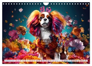 Hundemode vom Dogwalk (Wandkalender 2024 DIN A4 quer), CALVENDO Monatskalender
