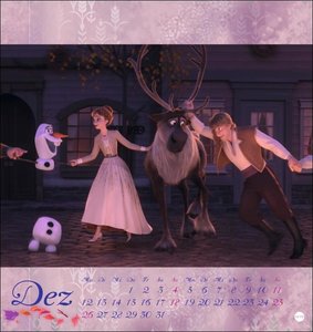 Die Eiskönigin 2 Postkartenkalender 2022