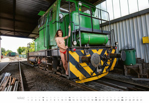 Eisenbahner-Träume 2023 - Der Erotik Kalender