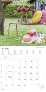 Garden & Decoration 2023 - Broschürenkalender 30x30 cm (30x60 geöffnet) - Kalender mit Platz für Notizen - Garten - Bildkalender - Gartenkalender