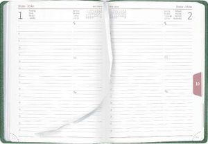 Buchkalender Nature Line Pine 2024 - Taschen-Kalender A5 - 1 Tag 1 Seite - 416 Seiten - Umwelt-Kalender - mit Hardcover - Alpha Edition