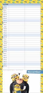 Minions Planer für zwei 2026