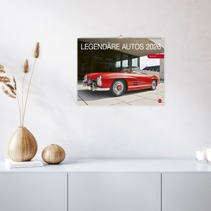 Legendäre Autos Posterkalender 2026