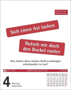 Duden Auf gut Deutsch! Tagesabreißkalender 2023