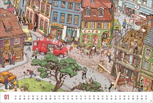 Göbel & Knorr Wimmelbilder Edition Kalender 2026