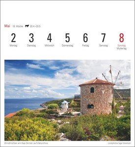 Griechische Inseln Kalender 2022