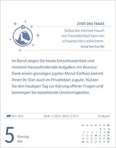 Wassermann Sternzeichenkalender 2026