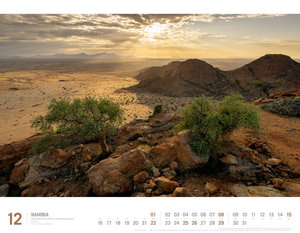 Namibia - Unterwegs zwischen Wüste und Wasser Kalender 2024
