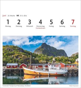 Norwegen Sehnsuchtskalender 2026
