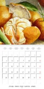 FRUITS SELECTED PAINTINGS BY YANNY PETTERS (Wall Calendar 2021 300 × 300 mm Square)