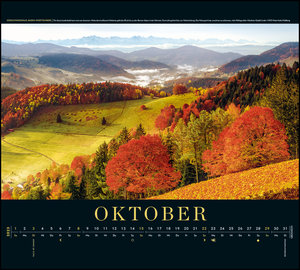 GEO SAISON: Deutschland 2023 - Wand-Kalender - Poster-Kalender - Landschafts-Fotografie - 50x45