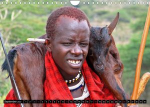 Faszination Afrika: Massai (Wandkalender 2022 DIN A4 quer)