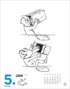 Simons Katze Tagesabreißkalender 2026