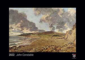 John Constable 2022 - Black Edition - Timokrates Kalender, Wandkalender, Bildkalender - DIN A4 (ca. 30 x 21 cm)
