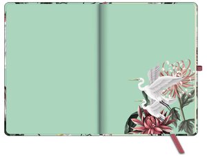GreenLine – Diary Jungle 2025 Buchkalender, 16x22cm, Kalender mit hochwertigem Papier, praktische Alltagsorganisation für persönliches & berufliches Zeitmanagement