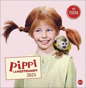 Pippi Langstrumpf Broschurkalender 2023