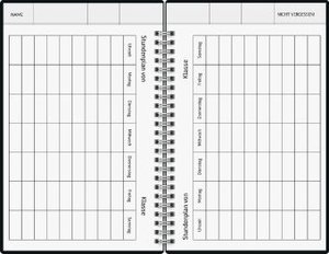 Buchkalender Familienplaner (2025) Confetti