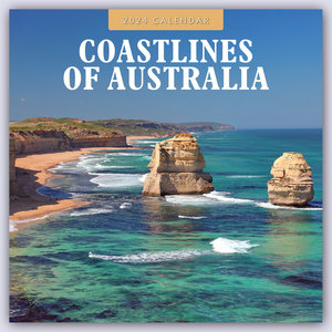 Coastlines of Australia - Australische Küste 2024 - 16-Monatskalender