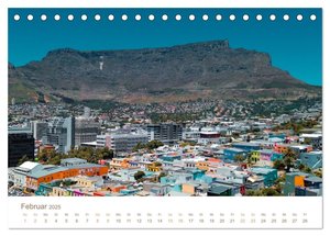 CAPE TOWN Spannende Landschaften in Kapstadt, Südafrika (Tischkalender 2025 DIN A5 quer), CALVENDO Monatskalender