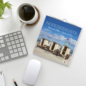 Nordseeküste Postkartenkalender 2026