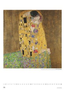 Gustav Klimt 2024 - Kunst-Kalender - Poster-Kalender - 50x70