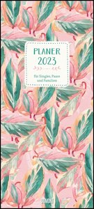 All about rosé 2023 – Planer mit variabler Spaltenzahl – Modernes Pattern-Design – Format 22 x 49,5 cm